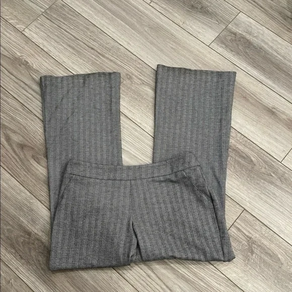 NEW YORK & CO Black/White Pull-On Dress Pants-M - Picture 2 of 10